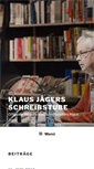 Mobile Screenshot of klaus-jaeger.info